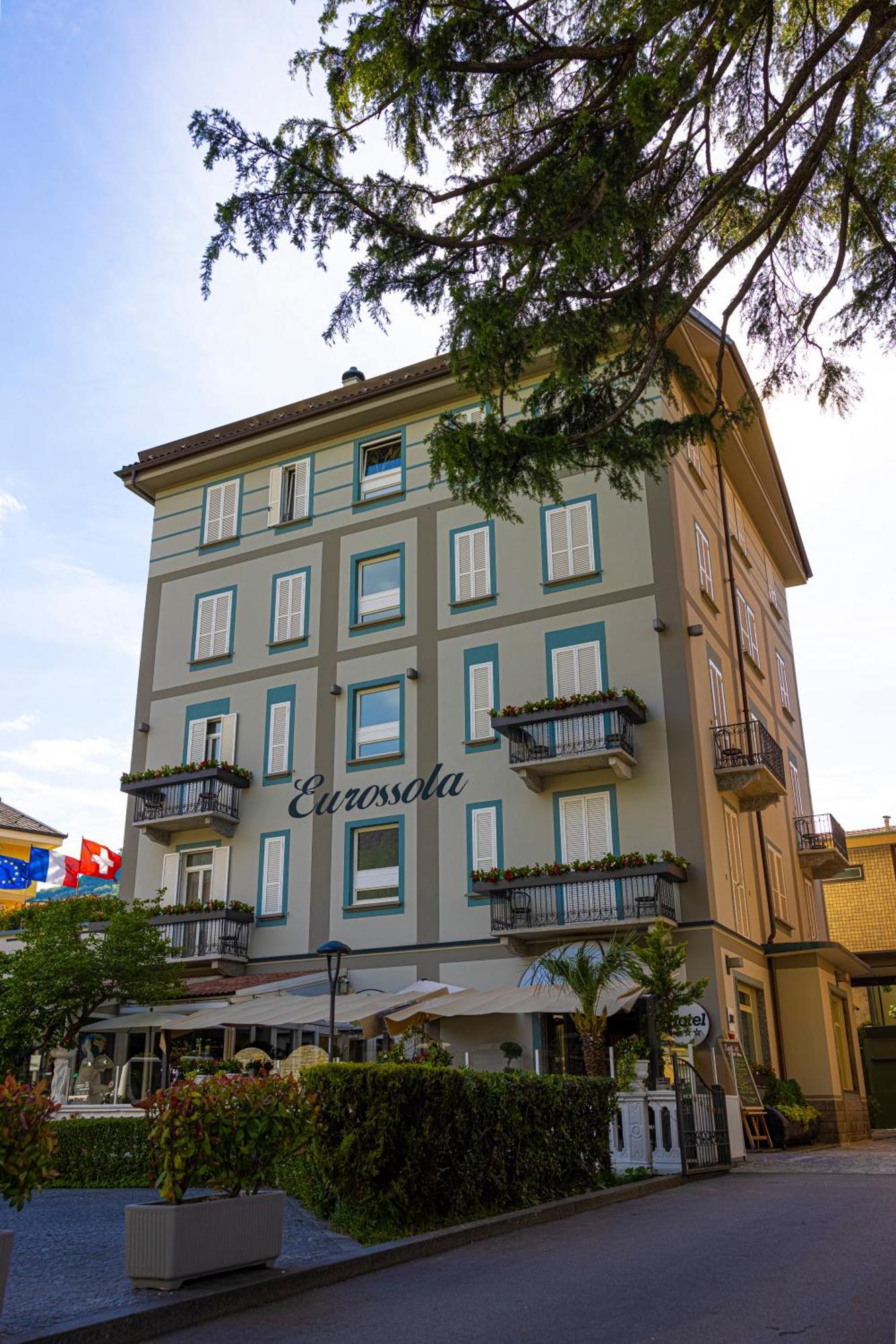 Hotel Ristorante Eurossola Domodossola Exterior foto